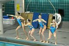 Artistic Swim vs TWC  Wheaton College Artistic Swimming vs Texas Women’s College. - Photo By: KEITH NORDSTROM : Wheaton, Artistic Swimming